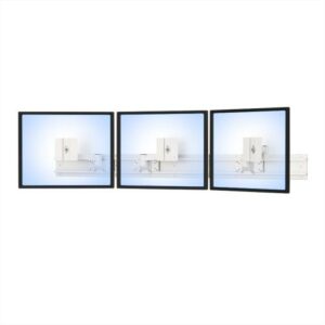 01 multiple wall mounted monitor arm front view 1