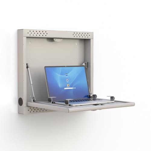 772083 secured wall mounted workstation