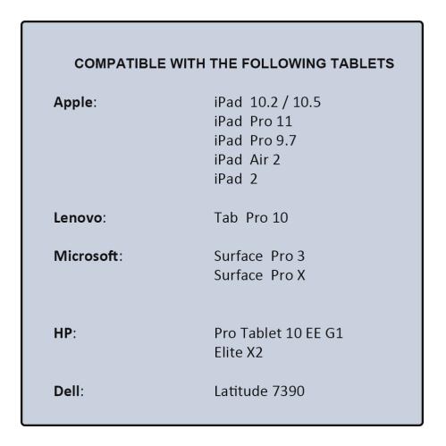 772241 compatible tablet cart