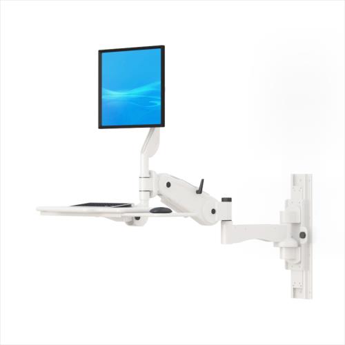 772601 01 wall mounted monitor and keyboard holder arm