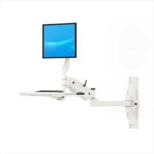 772602 01 extended monitor and keyboard arm wall mount