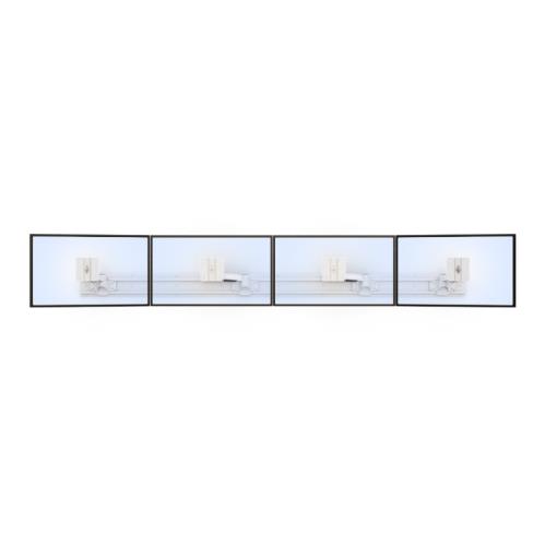 772620 four monitor displays arm wall mount