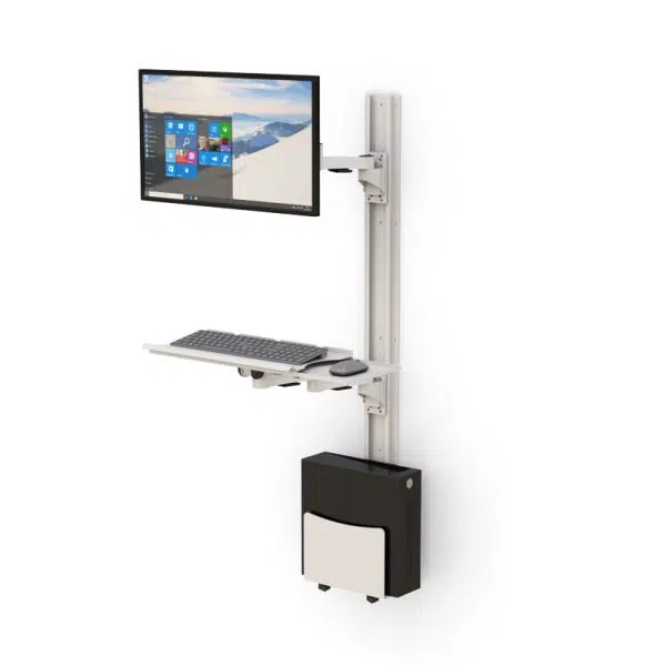 Wall Mounted Computer Workstation Track - Image 3