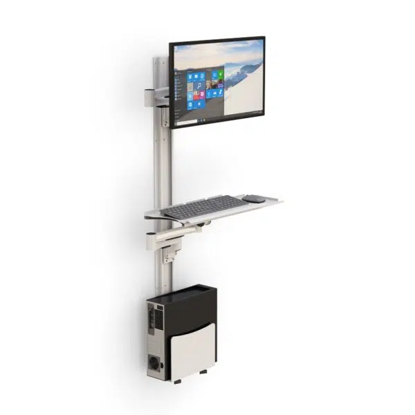 Wall Mounted Computer Workstation Track - Image 4